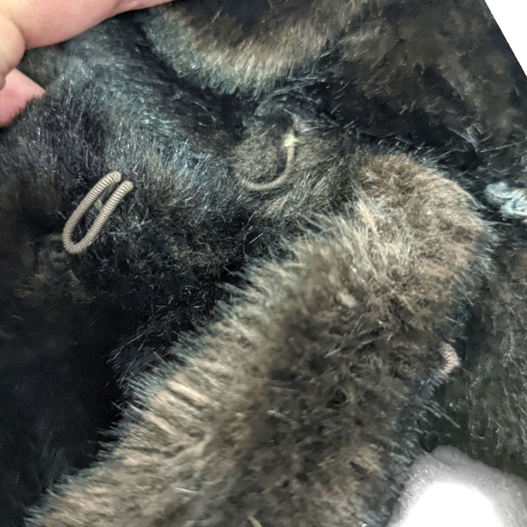 Vintage Faux Fur Mink Coat 70s 80s Country Pacer ILGWU Brown Made In USA - Picture 13 of 14